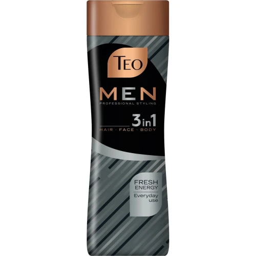 Șampon-gel de duș Teo 3in1 Beauty Men Fresh Energy, 350 ml cumpăra în Chișinau