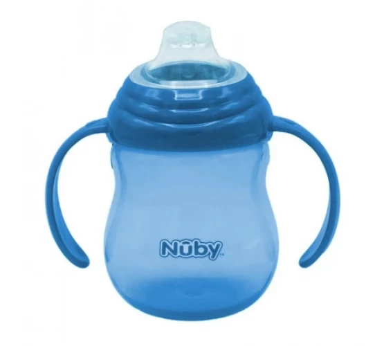 Cană anti-varsare Nuby 6 luni+ 270 ml cumpăra în Chișinau