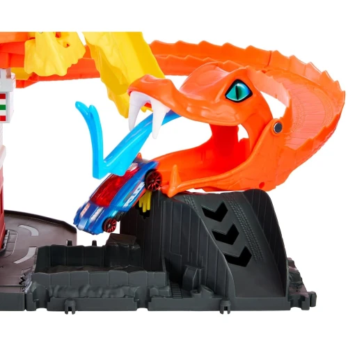 Set constructie Hot Wheels City Pizza Slam Cobra Attack, 2 elemente cumpăra în Chișinau