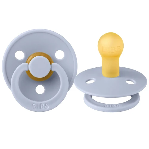 Пустышка круглая латексная Bibs Colour Dusty Blue 0-6 мес купить в Кишиневе