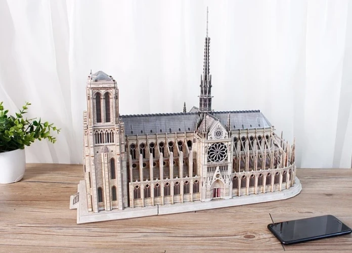 Puzzle 3D Cubic Fun Notre Dame de Paris, 293 elemente cumpăra în Chișinau