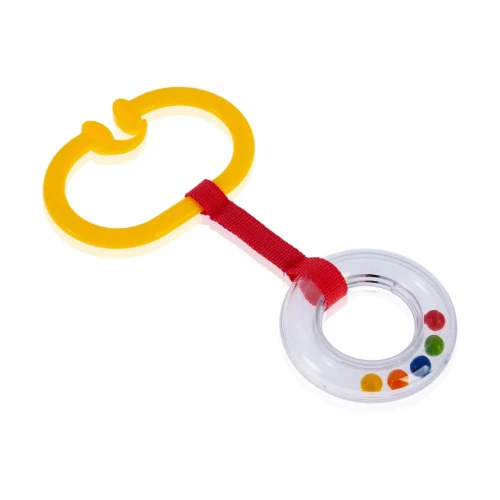Погремушка BabyJem Rattle Ring Oval Yellow купить в Кишиневе