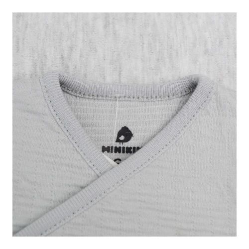 Комбинезон на завязках для новорождённого Minikin NewStyle, светло-серый, р.56 купить в Кишиневе