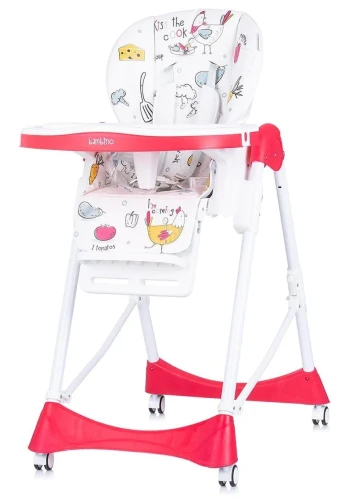 Стульчик для кормления Chipolino Bambino poppy купить в Кишиневе