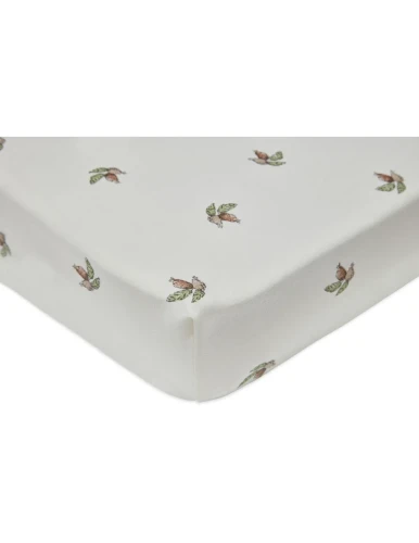 Простыня на резинке Jollein Jersey Rosehip, 40/50x80/90 см купить в Кишиневе