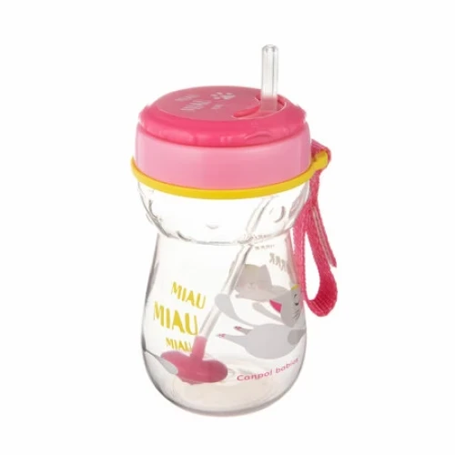 Поильник с трубочкой Canpol babies Cat 350 мл купить в Кишиневе