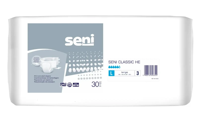 Подгузники-трусики для взрослых Seni Active Classic HE, размер L, 30 шт. купить в Кишиневе