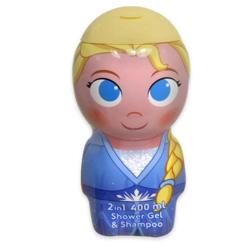 Gel de duș și șampon pentru copii 2 in 1 Air-Val 2D Frozen Elsa, 400 ml cumpăra în Chișinau