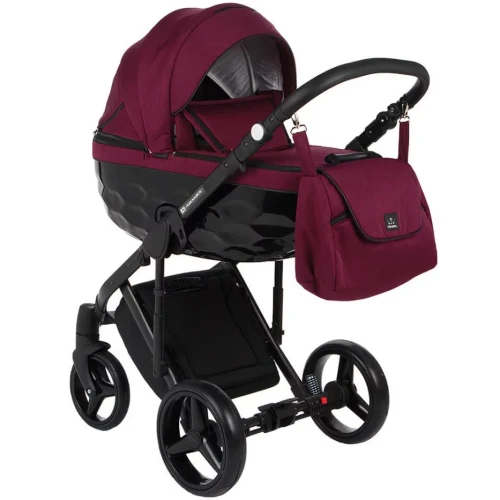 Коляска 2 в 1 Adamex Chantal Burgundy Black купить в Кишиневе