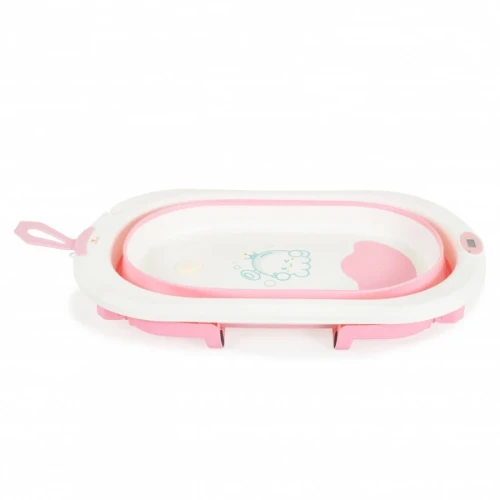Cădiță pliabilă cu termometru Moni Terra Pink, 87 cm cumpăra în Chișinau