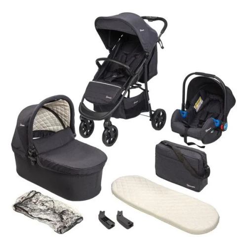 Коляска 3 в 1 BabyGo Style Black купить в Кишиневе
