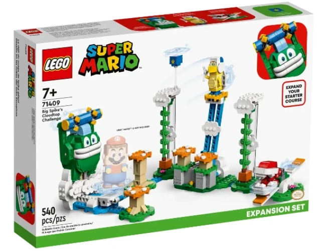 Set constructie Lego Super Mario Big Spike's Cloudtop Challenge Expansion Set, 540 elemente cumpăra în Chișinau
