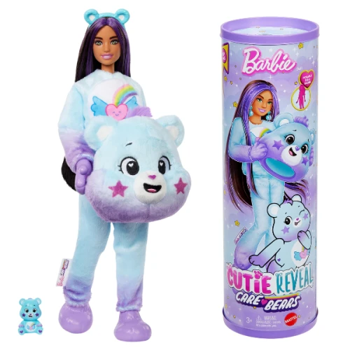 Păpușă Barbie Cutie Reveal în costum de pluș de ursuleț, 30 cm cumpăra în Chișinau