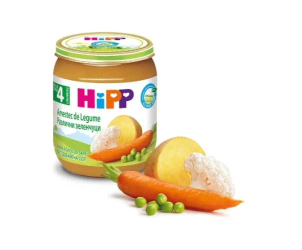 Piure HiPP Amestec de legume (4+ luni), 125 g cumpăra în Chișinau