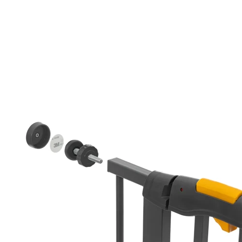 Poarta de siguranta BabyJem Anthracite, 63.5-115 cm cumpăra în Chișinau