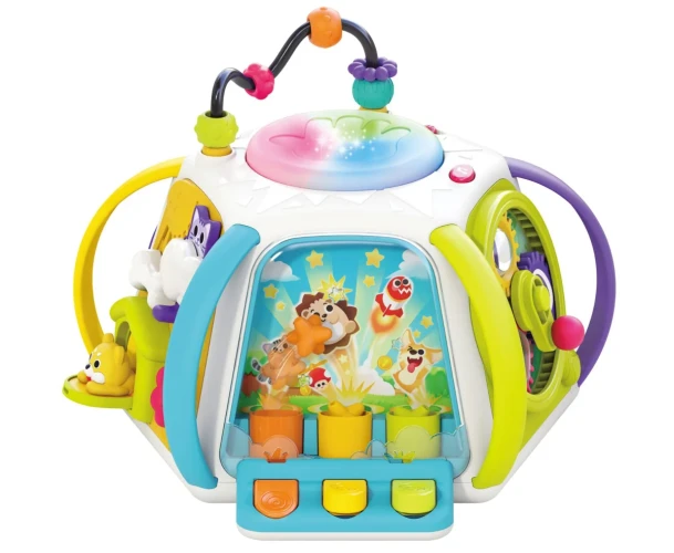 Интерактивная игрушка Hola Toys Montessori Early Learning Busy Cube купить в Кишиневе