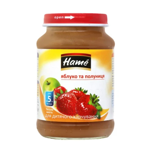Пюре Hame Клубника (5 мес+), 190 г купить в Кишиневе