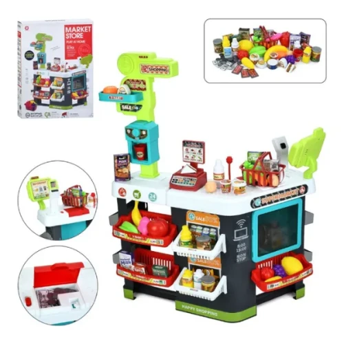 Игровой набор Essa Toys Супермаркет, 81 элемент купить в Кишиневе