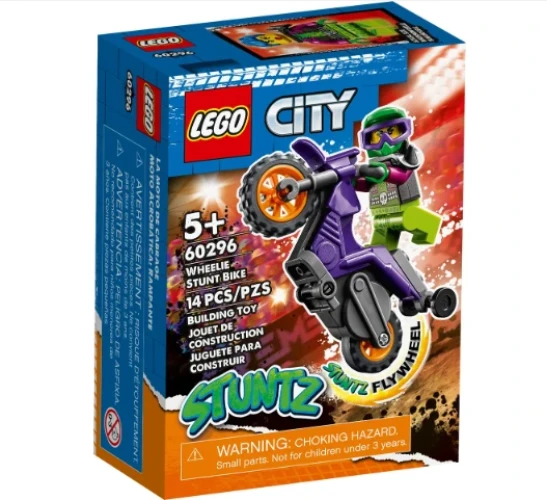 Конструкторы Lego City Wheelie Stunt Bike, 14 элементов купить в Кишиневе