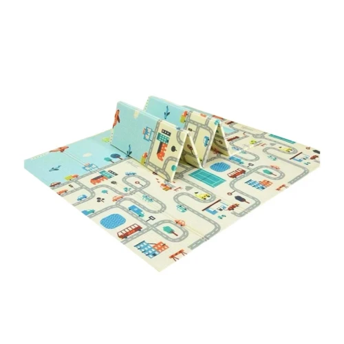 Covoraş pentru copii Moni XPE Traffic City, 200x180x1 cm cumpăra în Chișinau