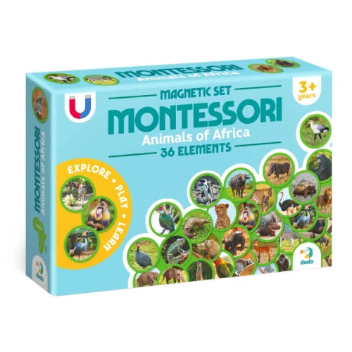 Set de creație Dodo Joc magnetic Animalele Africii, 36 elemente cumpăra în Chișinau