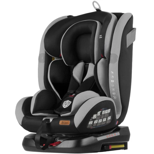 Автокресло 0-36кг Isofix Carrello Bliss T-535 Light Grey, поворотное 360 купить в Кишиневе