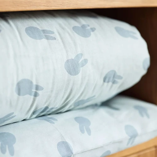 Комплект в кроватку Jollein Miffy Shadow Sea Green (2 предмета), 140x100 см купить в Кишиневе