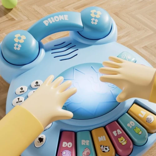 Pian 3 in 1 BabyLand Telephone în sort. cumpăra în Chișinau