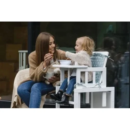 Стул для кормления 2 в 1 DeSon Toptun Ivory купить в Кишиневе