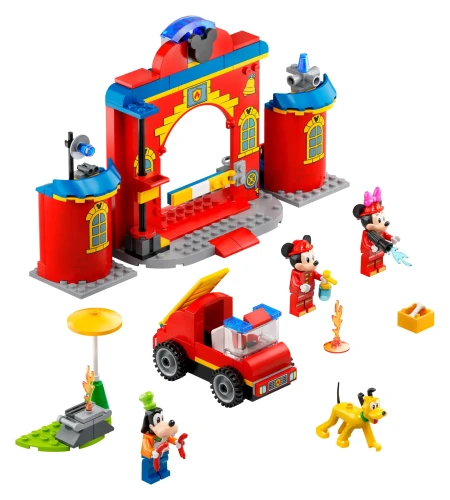 Set construcție LEGO Disney Mickey & Friends Fire Truck & Station, 144 elemente cumpăra în Chișinau