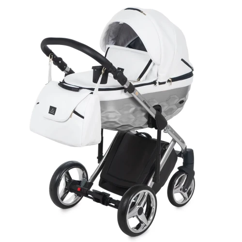 Коляска 2 в 1 Adamex Chantal Star White Silver купить в Кишиневе