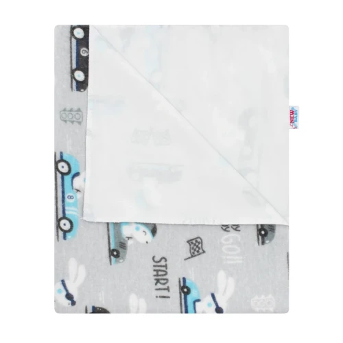 Пелёнка из хлопковой фланели New Baby Car (57x47 см), 1 шт купить в Кишиневе