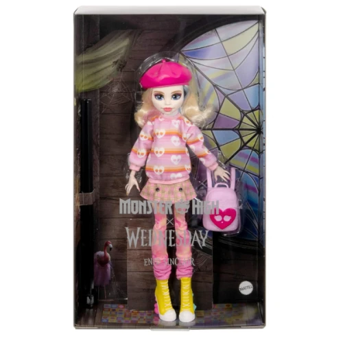Set de joc Barbie Monster High X Wednesday Enid Sinclair, 30 cm cumpăra în Chișinau