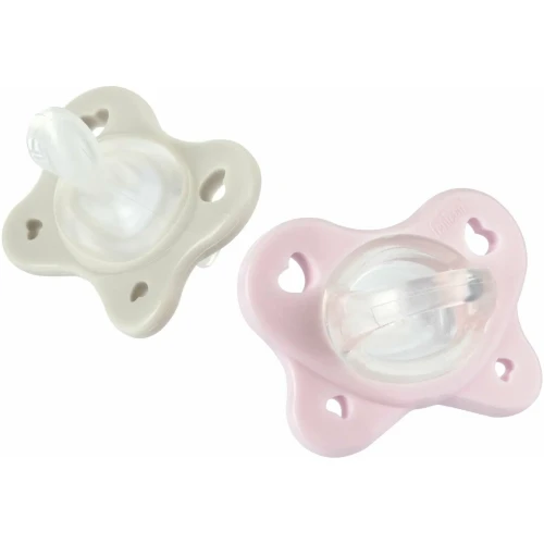 Suzetă anatomică din silicon Chicco PhysioForma Dual Soft Pink (2-6 luni), 2 buc. cumpăra în Chișinau