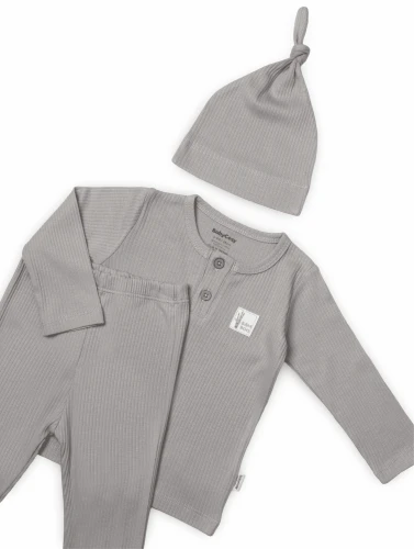 Set din 3 piese BabyCosy Bamboo Grey (12-18L) cumpăra în Chișinau