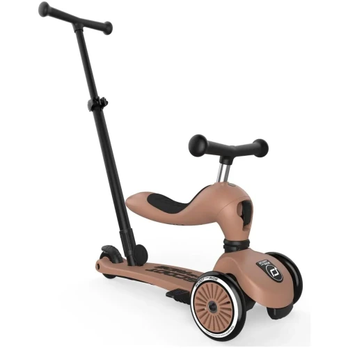 Самокат 2 в 1 Scoot&Ride Highwaykick 1 Push and Go Mocha купить в Кишиневе