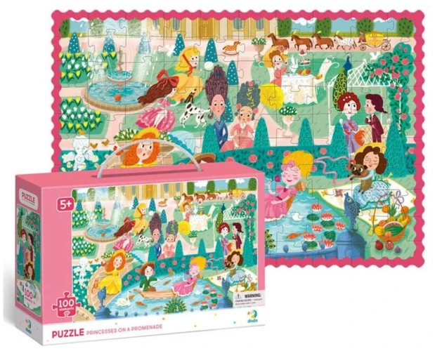 Puzzle Dodo Prințese la plimbare, 100 elemente cumpăra în Chișinau