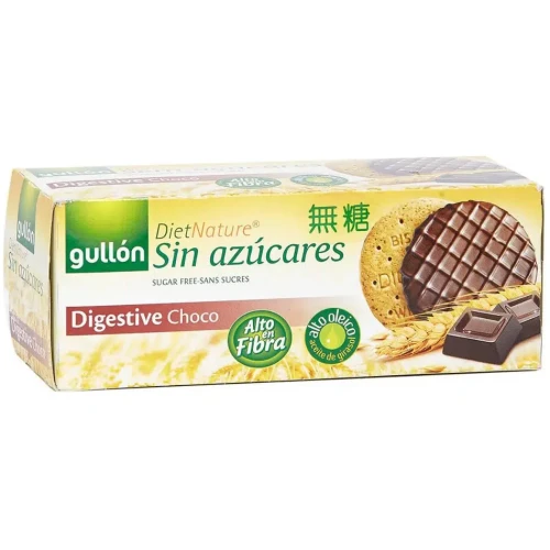 Печенье Gullon Digestive Choco без сахара (12 мес+), 270 гр купить в Кишиневе
