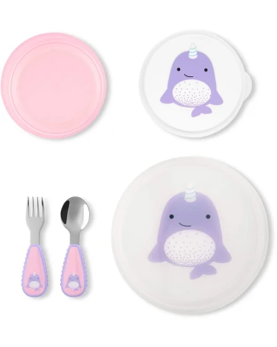 Set de masă cu 5 piese Skip Hop Zoo Whale cumpăra în Chișinau