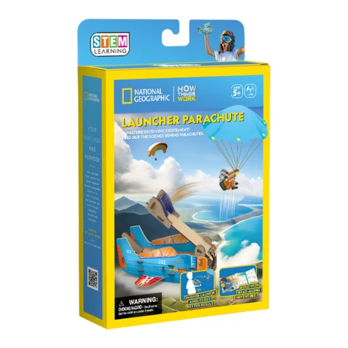 Puzzle 3D CubicFun STEM Series Lansator Parașută, 48 elemente cumpăra în Chișinau