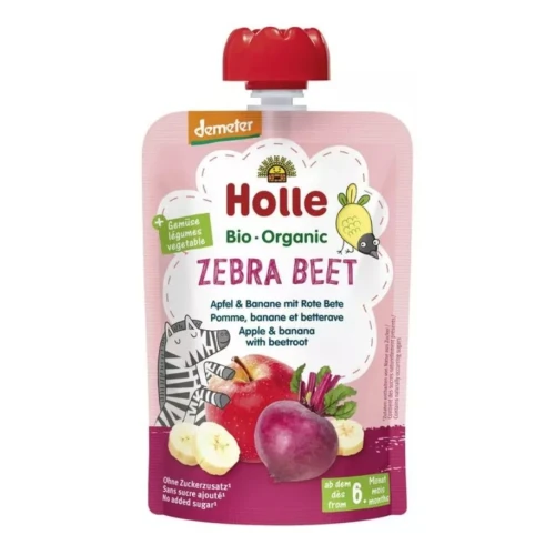 Пюре Holle из яблоко-банана-свеклы (6 мес+), 100 г купить в Кишиневе