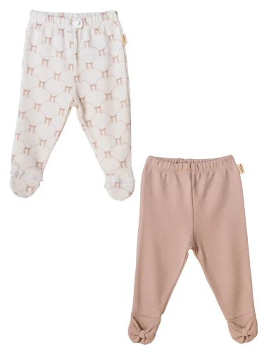 Pantaloni BabyCosy Ivory & Ecru, 2 buc. (1-3L) cumpăra în Chișinau