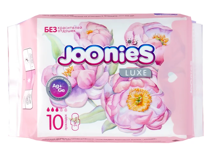 Прокладки Joonies Luxe, 10 шт. купить в Кишиневе