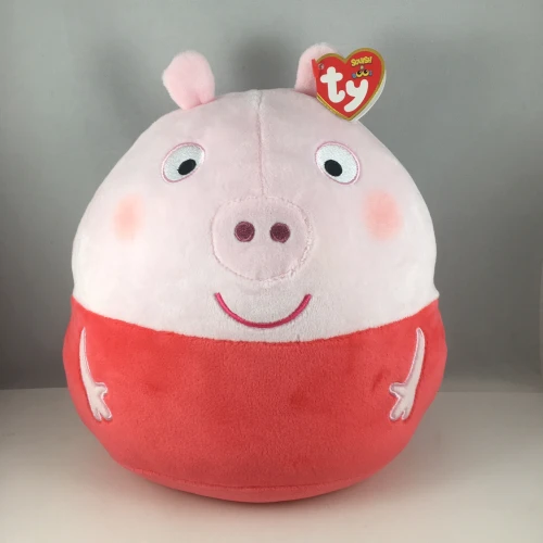 Плюшевая игрушка Peppa Pig Squishy Beanies, 25 см купить в Кишиневе