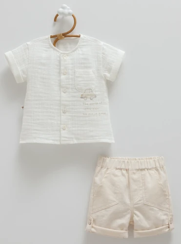Set din 2 piese Caramell New Linen Beige (3-6L) cumpăra în Chișinau