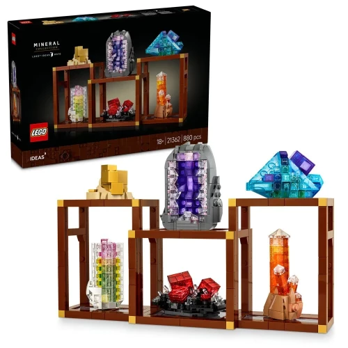 Set construcție Lego Ideas Mineral Collection, 880 elemente cumpăra în Chișinau