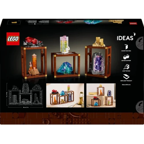 Set construcție Lego Ideas Mineral Collection, 880 elemente cumpăra în Chișinau