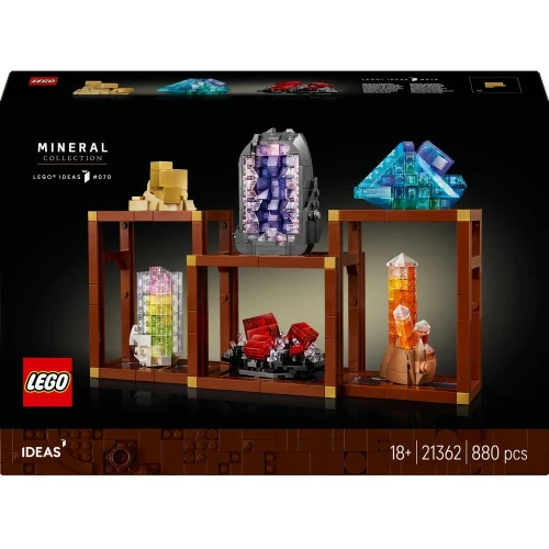 Set construcție Lego Ideas Mineral Collection, 880 elemente cumpăra în Chișinau