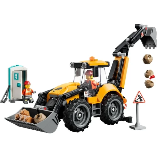 Set construcție Lego City Backhoe Loader, 301 elemente cumpăra în Chișinau