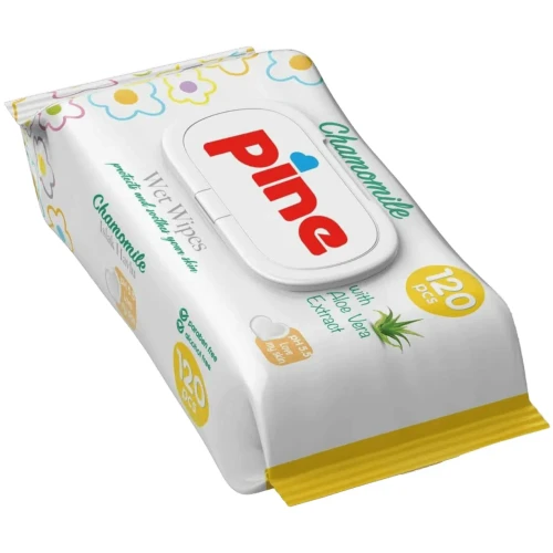 Влажные салфетки Pine Chamomile, 120 шт. купить в Кишиневе